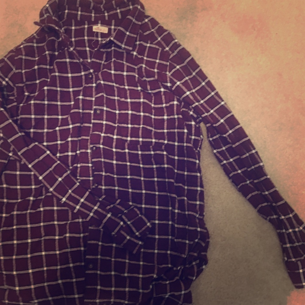 Warm checkered flannel 👕